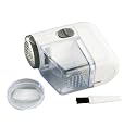 Wenko 4814000100 Wollrasierer - zur Entfernung von Wollknötchen, batteriebetrieben, 7.5 x 7 cm, weiß