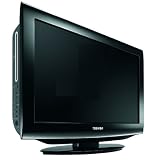 Toshiba 26DV713B 26-inch Widescreen HD Ready LCD TV and DVD Player Combi with Built-in Freeview - Stylish Gloss Black Design.