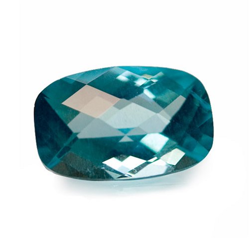 11x8mm Cushion Paraiba Apatite Loose Gemstone