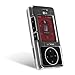 Verizon LG VX8500 Chocolate Translucent Crystal Case Cover with Detchable Belt Clip
