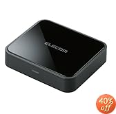 ELECOM NFCペアリング機能搭載Bluetooth オーディオレシーバー BOX 高音質コーデックAAC/aptX対応 光デジタル出力搭載 LBT-AVWAR700