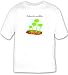 T-shirt with plant, aquarium