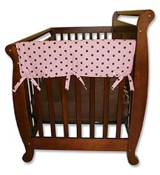 SHORT MAYA DOT - CRIB RAIL COVERS