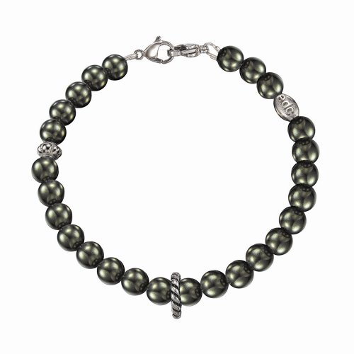 edc by Esprit Damen-Armband Innocent Pearl Pearly Gr&uuml;n EEBR10139A180 Preisvergleich