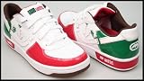 Marc Ecko - Marc Ecko "Cleveland" Mens Shoe, White/Green/Red