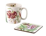 Spode Floral Haven Mug and Coaster Set