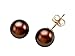 Carlo Viani® South Sea Brown Pearl Earrings with title=