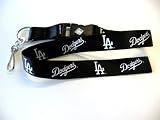 Los Angeles Dodgers (Blk) Keychain Lanyard
