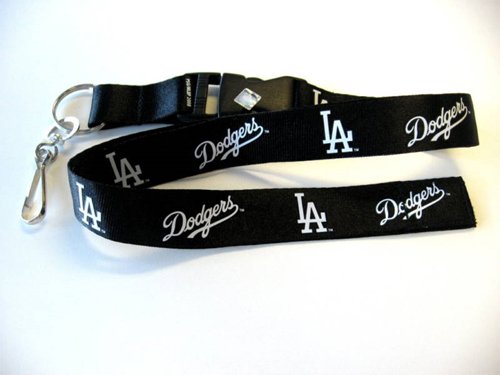 MLB Los Angeles Dodgers Lanyard, Black
