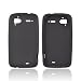 Black Silicone Case Cover For HTC Sensation 4G