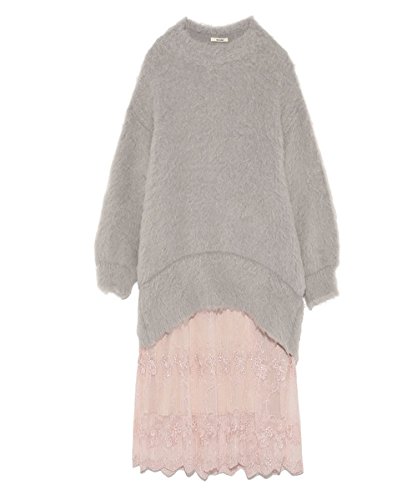 (スナイデル)snidel ヘムシースルーニットワンピース