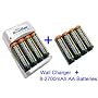 CHARGER + 8AA 2700MAH BATTERIES FOR FUJI Finepix S6000fd S6000 S9100 S1 PRO S2 S20 S3 S3000 S304 S3100 S5000 S5100 S5200 FUJI DS-7 DX-10 DX-5 DX5 DX-7 DX-8 DX-9 MX-1200 MX-1400 MX-1500 MX-500 xia Ix10 xia iX100 FUJI FINEPIX E900 S9000 S9500 S5100 S3 S5000 S1 S2 S20 PRO S3000 S304 S5500 S602Z S7000