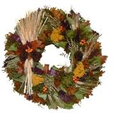 18 Sunrise Wheat Wreath
