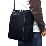 Checkpoint Friendly Classic Vertical Cross Body Messenger Bag for Acer Aspire One AOA150-1126 8.9-Inch Netbook.