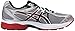 ASICS Men's GEL Flux 3 Running Shoe, Silver/Onyx/Racing Red, 9.5 4E US