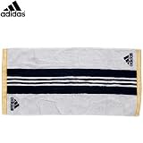 adidas（アディダス） 3ST フェイスタオルBOX WHT／NNVY／SUN HR991 P63695の画像