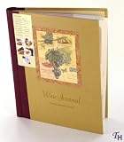 9 Inch Wine Journal With Label Removers