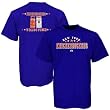 Majestic New York Knicks Royal Blue Ticket History T-shirt
