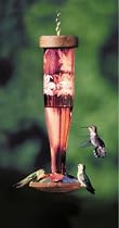 Schrodt Designs Hummingbird Lantern Paradise Ruby - #S-HBL-HPR