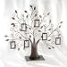 Family Tree w/6 Hanging Picture Frames - Family Tree w/6 Hanging Frames - Pic...
