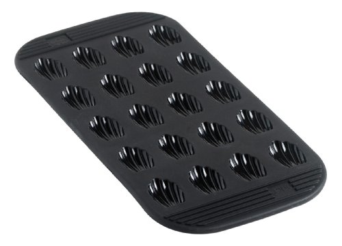 Orka F43200 Silikon Backform für 20 Mini-Madeleines 