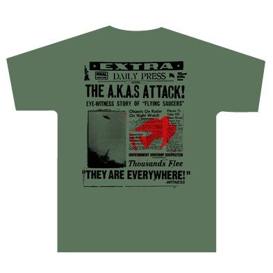 A.K.A.S Attack - Green T-Shirt TSHIRT