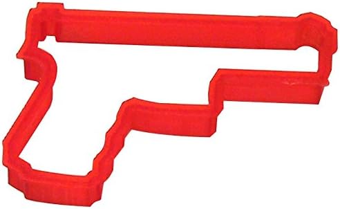 Hand Gun Glock Plast-Clusive Hand Made Cookie Cutter 3.75" PC0113