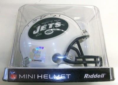 Bart Scott Autographed Mini Helmet - Replica