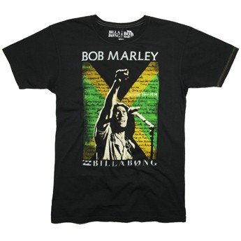 Billabong Men's Survival Bob Marley T-Shirt Black MTIBSSUR-TAR-Small