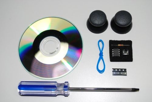 RAPID FIRE MOD KIT 4 Xbox 360 CONTROLLERS w/ FREE LEDS & TORX T8 SCREWDRIVER (works w/ CoD5, GoW2, Halo 3, CoD4 and MORE!)