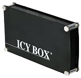 Icy Box IB-351ASTU-B Festplattengeh&auml;use f&uuml;r 8,9 cm (3,5 Zoll) IDE/SATA-Festplatten USB 2.0 schwarz