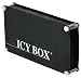 Icy Box IB-351ASTU-B Festplattengehäuse für 8,9 cm (3,5 Zoll) IDE/SATA-Festplatten USB 2.0 schwarz