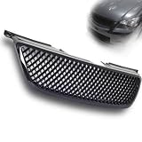 2002-2004 Nissan Altima Mesh Front Grill Black by RS Type