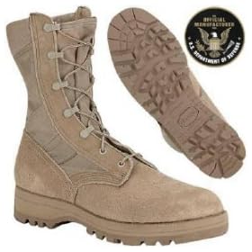 Mens Altama� 9 3-layer Desert Mil. Spec Boot Tan by Altama