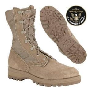 Mens Altama� 9 3-layer Desert Mil. Spec Boot Tan by Altama
