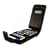 Apple 3G iPhone Alu - Leather Flip Case (Black)