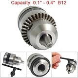 Buy Amico 1.5-10mm Capacity Taper Mounted Lathe Chuck w Key Tool by uxcell