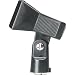 HOSA UNIVERSAL SPRING-CLIP MIC HOLDER w/brass fitting & insert