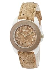 Sprout Unisex ST/1049BNIVCK Cork Resin Case Cork Strap  Watch