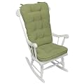 Greendale Home Fashions Jumbo Rocking Chair Cushion Set Hyatt fabric, Moss