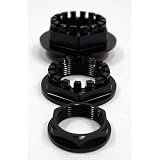 Billet Black Ducati Front Rear Wheel Axle Nut 848 Evo by SSR Motorsports