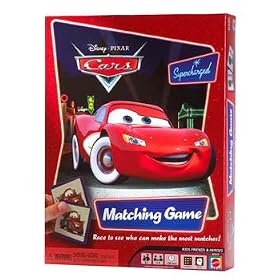 Disney PIXAR Cars Matching Game by Mattel