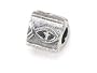 Zable(tm) Sterling Silver Christian Fish/Cross Bead / Charm