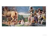 The Construction of the Wooden Horse of Troy Giclee Poster Print by
Giulio Romano, 18x24