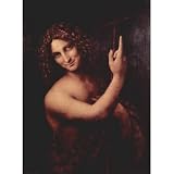 Leonardo Da Vinci (St. John the Baptist) Art Poster Print - 13x19
