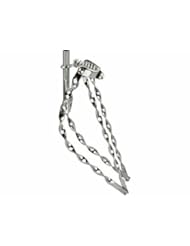Sports: 26" Bent Flat Twisted Spring Fork 1" Chrome. Bike fork, bicycle fork, lowrider bike fork lowrider bicycle fork, beach cruiser fork, stretch cruiser for, limo - Lowrider