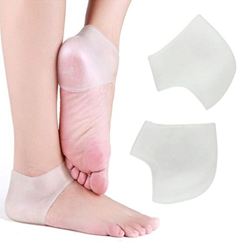 dzt1968 1 Pair White Forefoot Metatarsal Ball of Foot Support Gel Pads Cushions Sore Pain Insole