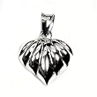 Silver Heart Pendant, Size: 13mm