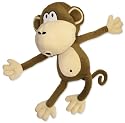Original Bobby Jack Stuffed Plush Monkey Buddy Pillow - Affordable Gift For Anyone! Item #Da4L-197011R