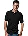 Hanes Men's Cotton-Blend EcoSmart® Jersey Polo with Pocket